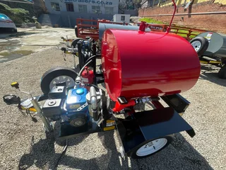 500L Mild Steel mobile tank trailer