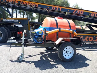 500L Plastic Honey Sucker mobile tank trailer