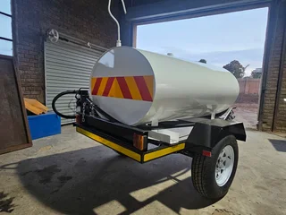 1000L Stainless Steel Fuel mobile tank trailer
