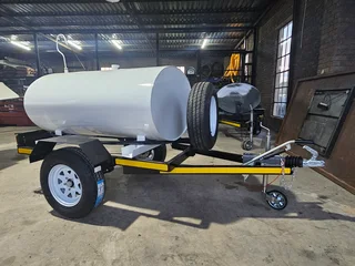 1000L Stainless Steel Fuel mobile tank trailer