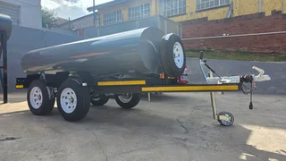 2000L Mild Steel Fuel mobile tank trailer