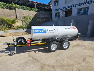 2500L Mild Steel Fuel mobile tank trailer