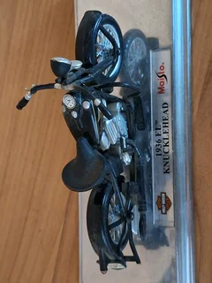 Collectable model Harley Davidson motor bikes