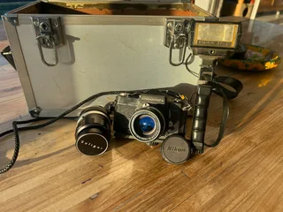 Nikon Nikkormat EL + Soligor Lens + Regula Flash | Vintage 35mm SLR Bundle