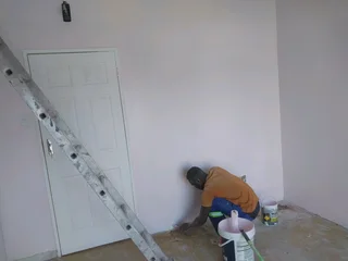 Painting job and paving