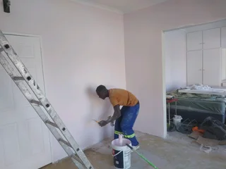 Painting job and paving