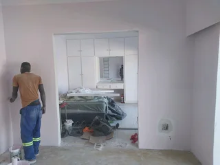 Painting job and paving