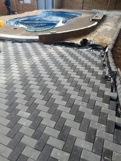 Painting job and paving