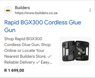 RAPID Glue Gun(Cordless)