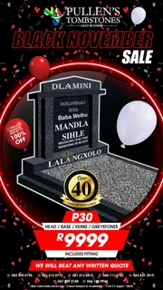 December Tombstones Specials