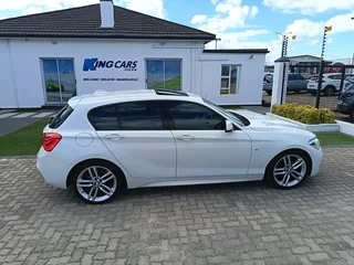 BMW 118i 5-Door M Sport Steptronic, White with 112532km, for sale!