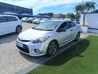 Kia Cerato 1.6 Koup T-GDI AT, Silver with 130000km, for sale!
