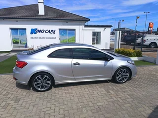 Kia Cerato 1.6 Koup T-GDI AT, Silver with 130000km, for sale!