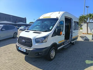Ford Transit 2.2 TDCi ELWB 114KW F/C , White with 164000km, for sale!