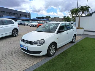 White Volkswagen Polo Vivo Sedan 1.4 Conceptline with 72570km available now!