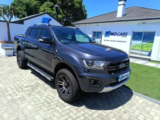 Ford Ranger MY19 2.0 BIT 4X2 D Cab Wildtrak AT, Grey with 116232km, for sale!