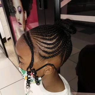 Hair braiding salon