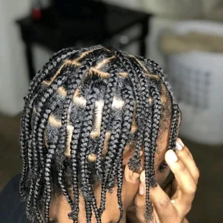 Hair braiding salon