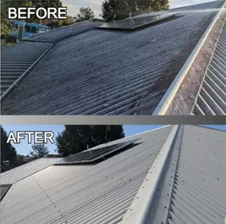 roof and home high pressure wash