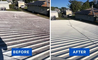 roof and home high pressure wash