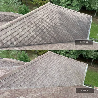 roof and home high pressure wash