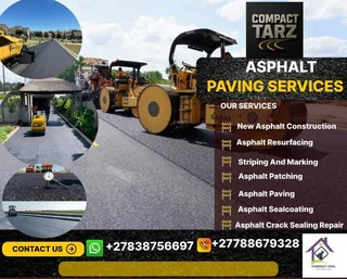 Asphalt (TAR) Surfacing And Paving