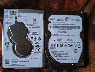 2 hard drives 500gb and 1T