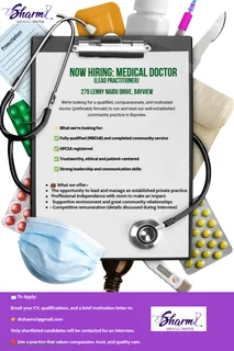 Now Hiring Medical Doctor