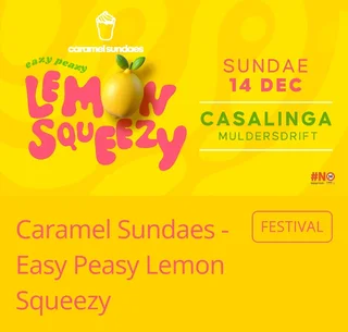 1 x Vip Caramel Sundae ticket plus hotel accomodation for 2