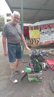 Trailer for Sale with assortment of Welding , Fabrication, Rigging, Equipment and Tools.