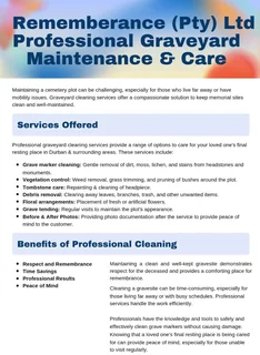 Graveyard Maintenance