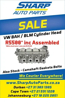 VW BAH/BLM Cylinder Head