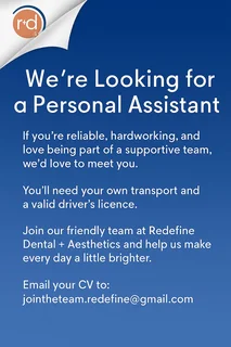 Job - Ad posted by Redefine Dental CVs