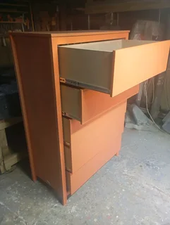 Hand Made Modem Chest Of Drawers