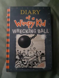 Diary of a wimpy kid hardcover book