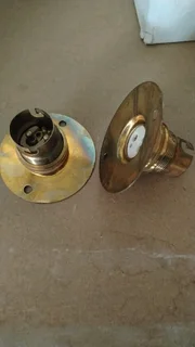 Electrical wire bulb fitting switch breaker