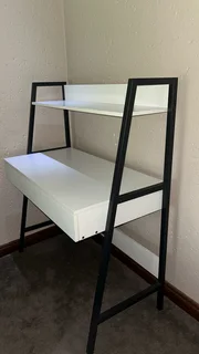 White Desk with two drawers