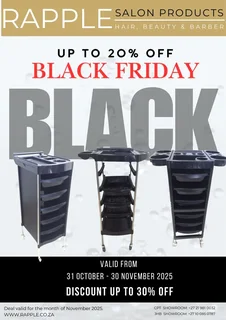 RAPPLE Salon Products: BLACK FRIDAY SPECIALS