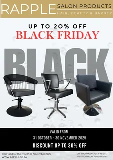 RAPPLE Salon Products: BLACK FRIDAY SPECIALS
