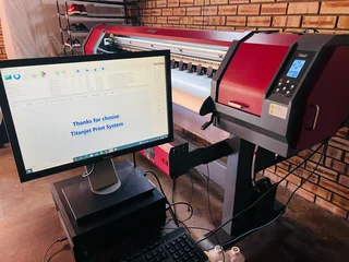 Titan Jet Eco Solvent Printer