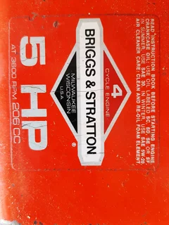 Briggs &amp; Strattion Vintage Mower Engine