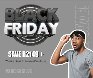 Black Friday Special: Website + Logo + Facebook Setup