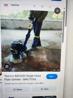 Single head floor grinder