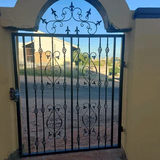 I make burglar bars, security gates, sliding gates,