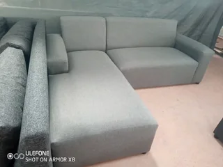 L shape couches for sale right at the factory shop for R2200