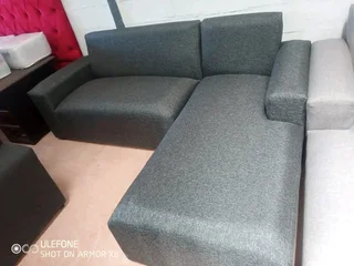 Black Friday specials on L shape couches for sale right at the factory shop for R2200