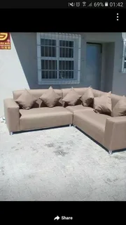 Corner couches for sale right at the factory shop for R3499