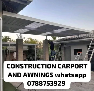 OG CONSTRUCTION SPECIALIZE IN ** ALL TYPES OF CARPORT AWNINGS SHADEPORT. ** ALUMINIUM OF WINDOWS AND