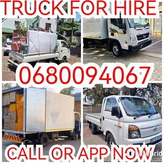 truck and bakkie for hire