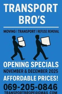 Moving, Item Delivery, Refuse / Rubble removal